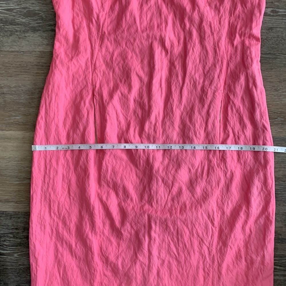 Lafayette 148 sleeveless crepe dress in Bubblegum pink sz 12 - Picture 15 of 16